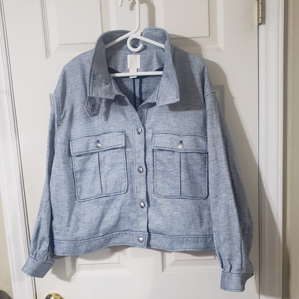 H & M Moto Jacket-Never Worn - Picture 2 of 9